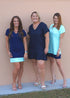 THE-V-FLIRTY-ANYWHERE-DRESS-FITTED-WOMEN-DRESS-NAVY-COTTON